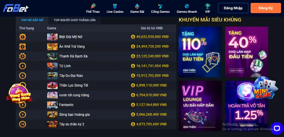Cá cược có trách nhiệm tại 5vip đăng nhập
