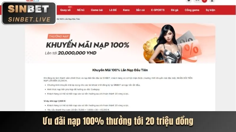 Tiền thưởng chào mừng 5vip đăng nhập